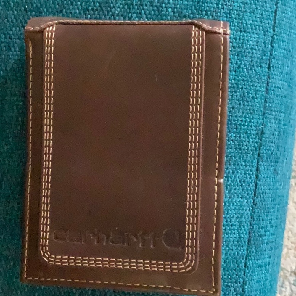 Carhartt Detroit Passcase Brown Leather Wallet